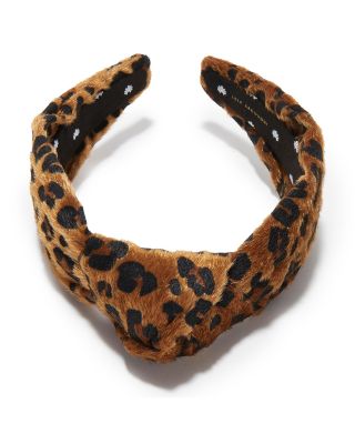 Animal Print Faux Fur Classic Knotted Headband