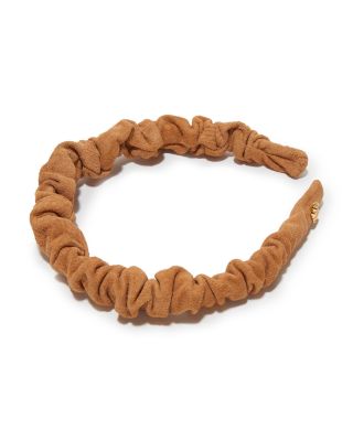 Jessie Suede Scrunchie Headband