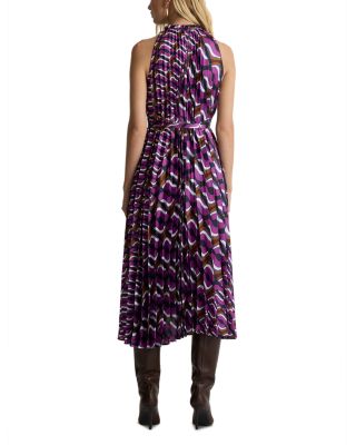 70s Block Print Dress