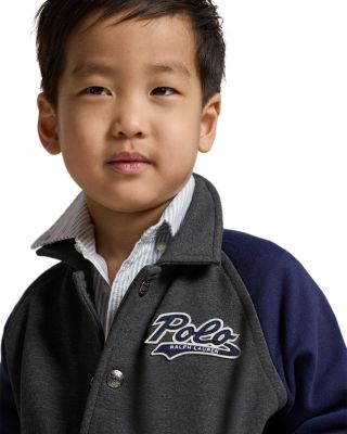 Boys' Logo Fleece Jacket - Little Kid
