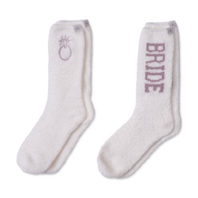CozyChic Bridal Socks, 2 Pairs