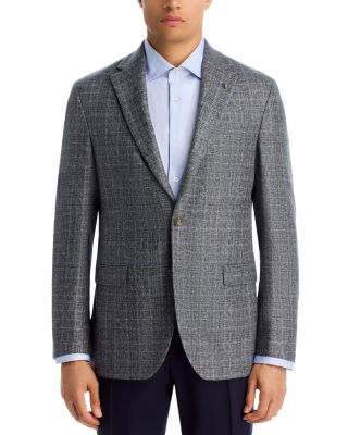 Midland Brushed Plaid Regular Fit Sport Coat