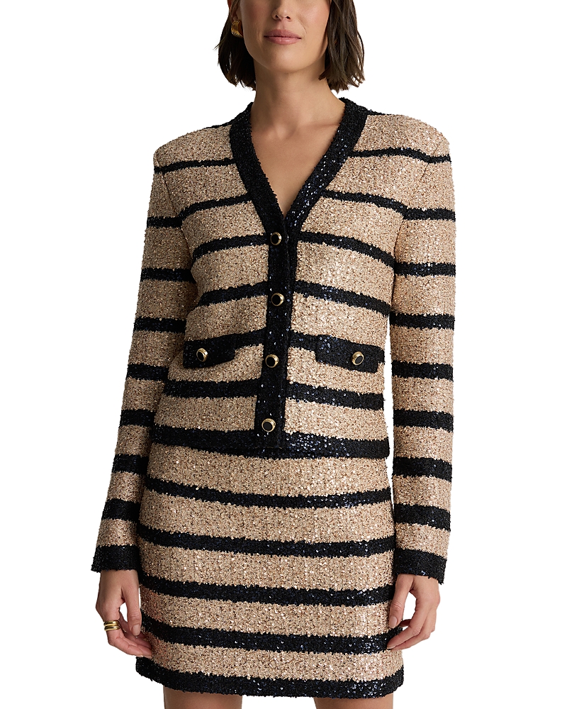 St John Sequin Stripedd Jacket