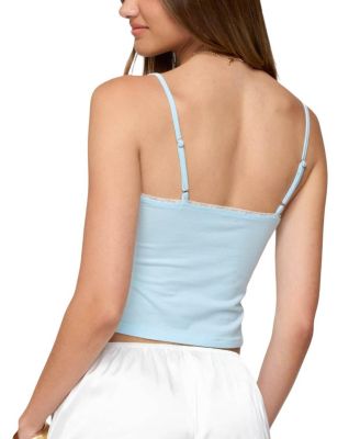 Jovana Lace Trim Tank Top