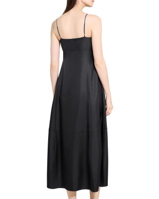 Silk Parachute Skirt Dress