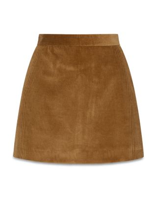 Corduroy Mini Skirt