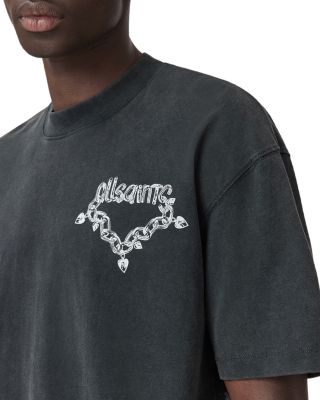 Oversized Drip Logo Graphic Tee