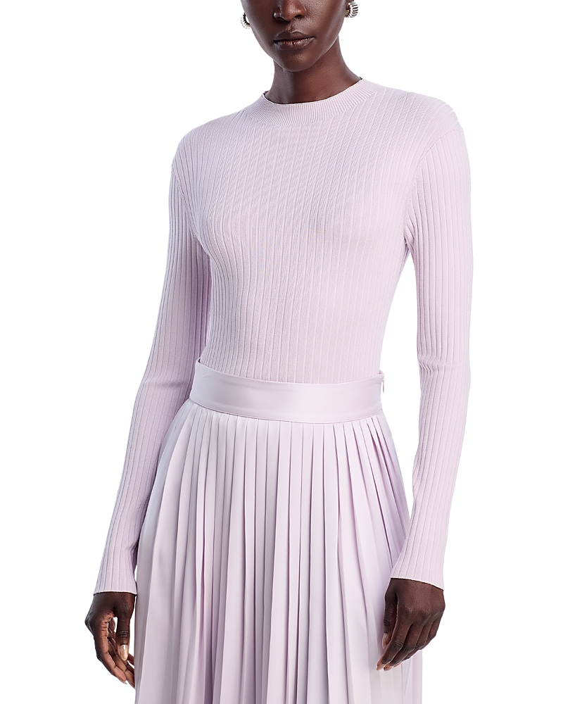Toccin Ollie Knit Top In Purple