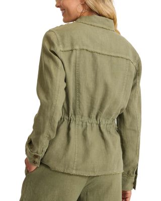 Two Palms Linen Jacket