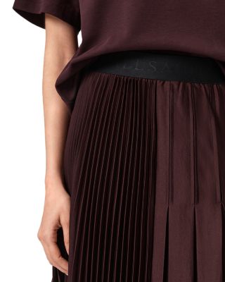 Jax Pleated Maxi Skirt
