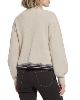 Blythe Zip Up Cozy Rib Sweater