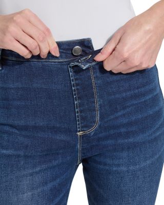 Estelle Everyday Flare Jeans in Dark Mid Wash