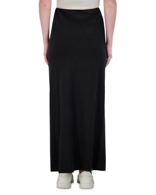 Brushed Straight Slip Skirt