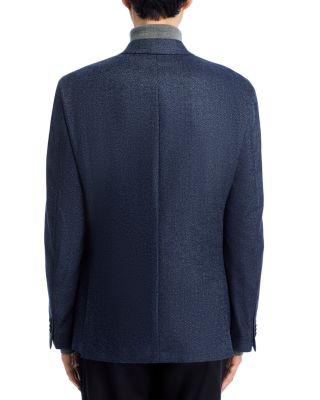 Loro Piana Fabric Melange Solid Unstructured Regular Fit Sport Coat - Exclusive