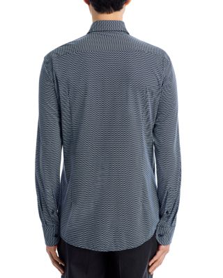 Hank Slim Fit Button-Front Shirt