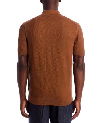 Iseppo Textured Short Sleeve Sweater