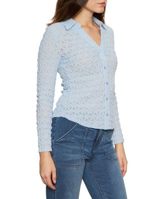 Textured Lace Shirt