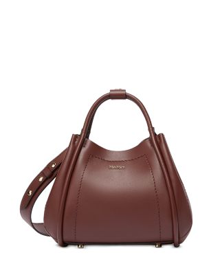Marinxs Extra Small Bordeaux Leather Handbag