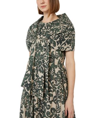 Viola Kaki Cotton Scarf