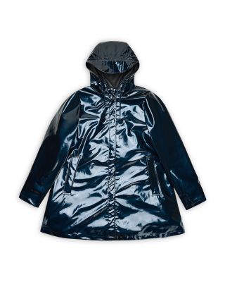 Hooded A-Line Rain Jacket