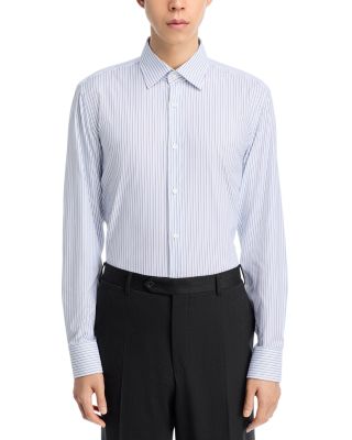 Hank Slim Fit Stretch Button-Front Shirt