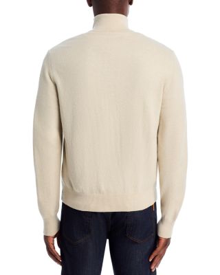 Padded Wool & Cashmere Zip-Up Cardigan