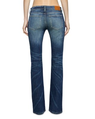 Maria Mid Rise Bootcut Jeans in Suntory