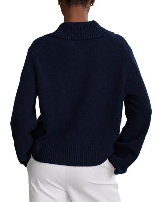 Stevie Cashmere Blend Polo Sweater