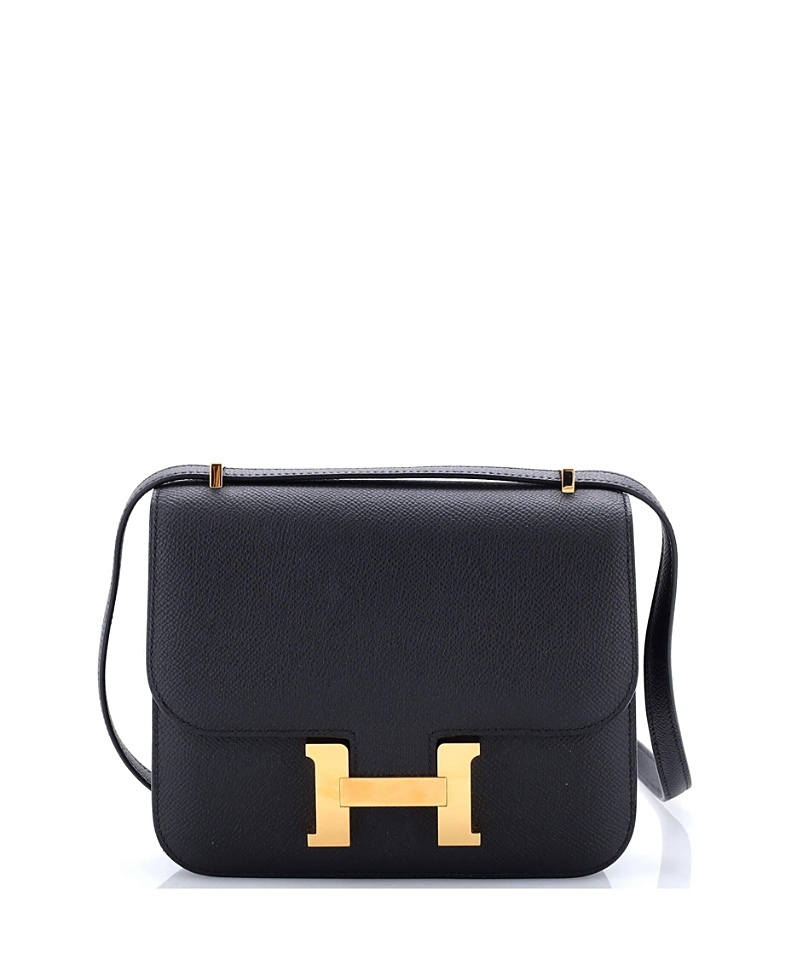 Pre-owned Pre-owned Hermes Hermes 18 Constance Nm Bag Epsom In Black
