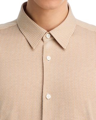 Roan Slim Fit Stretch Button-Front Shirt