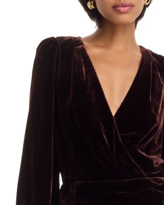 Lawry Faux Wrap Mini Dress