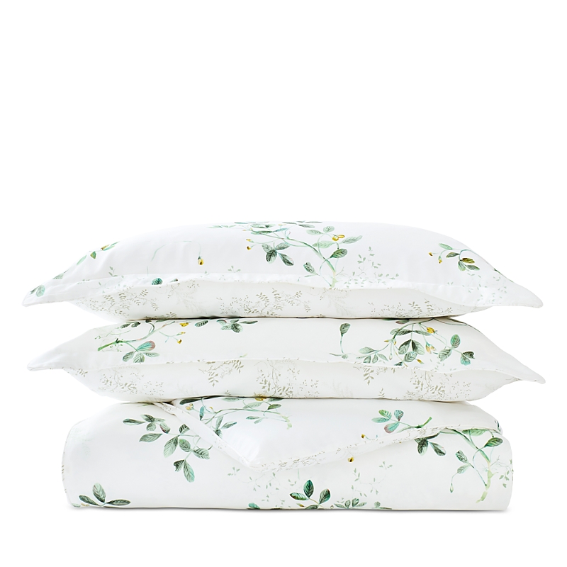 Christy Peashoots Duvet Cover Set, Full/queen In Green