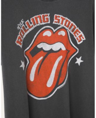 Men's The Rolling Stones Hot Lip Stars Vintage Tee