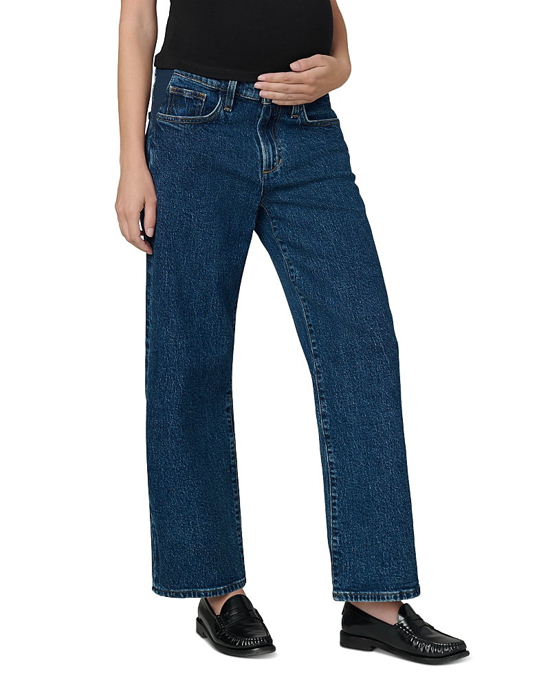 Joe's Jeans The Margot Crop Maternity Jeans In First Step In Blue