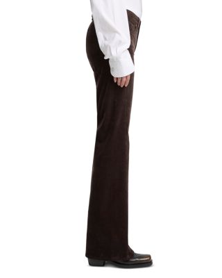 Twisted Dojo Tailorless Flare Leg Pants in Corduroy Coffee