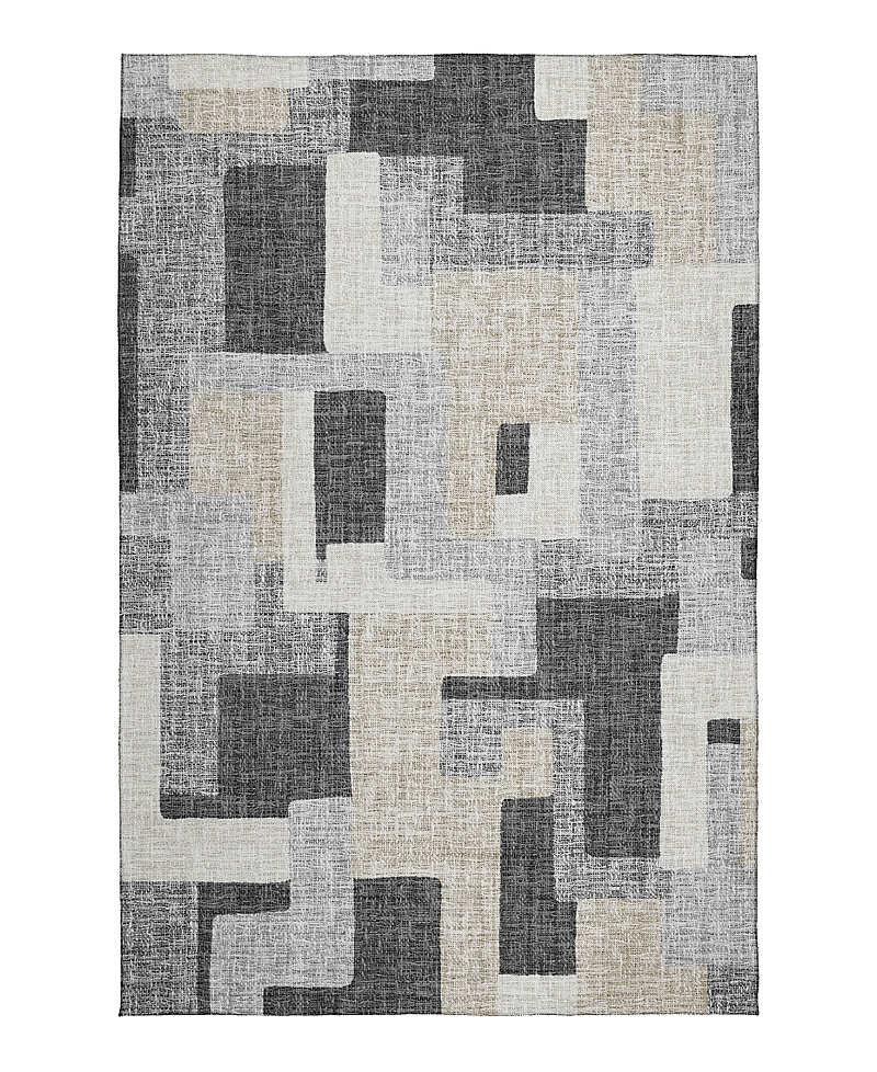 Dalyn Rug Company Dalyn Portico Washable Po3 Area Rug, 8' X 10' In Gray