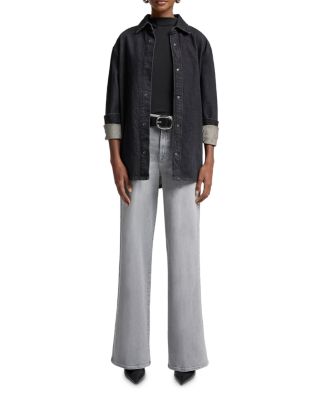 High Rise Lotta Flared Leg Jeans in Panalu