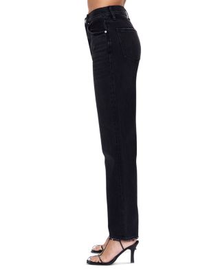 Cassie Super High Rise Straight Leg Jeans in Stormy
