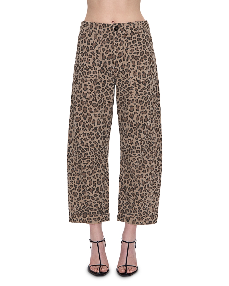Pistola Tori Utility Pants In Animal Print