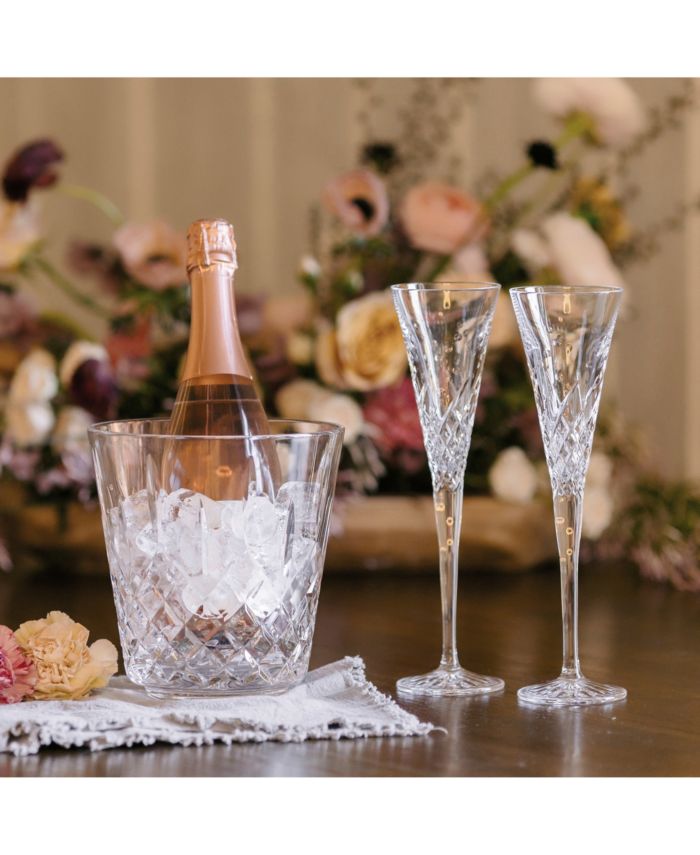 Wishes "Happy Celebrations" Toasting Flutes, Set of 2