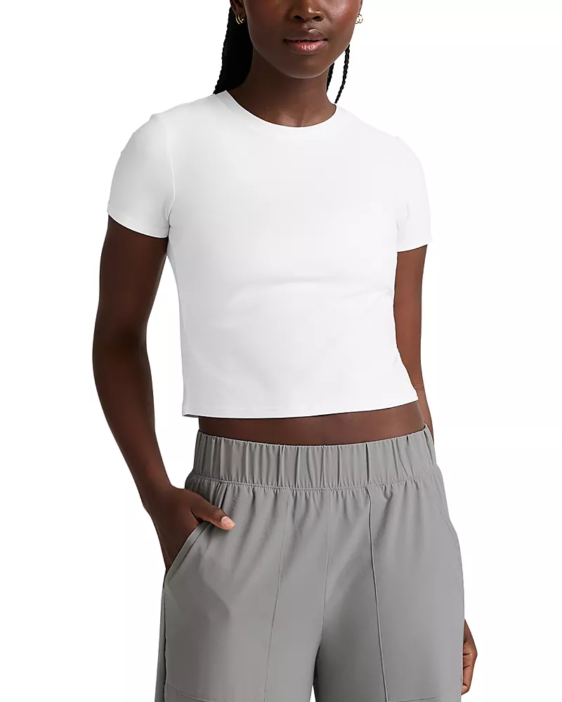 Beyond Yoga Featherweight Cropped Tee
