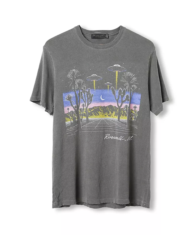 Junk Food Clothing Unisex Roswell Vintage Tee