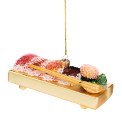 Glass Sushi Ornament - Exclusive