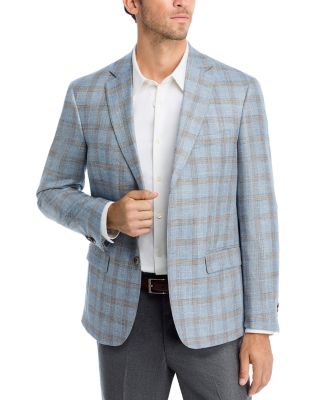 Plaid Regular Fit Sport Coat - Exclusive