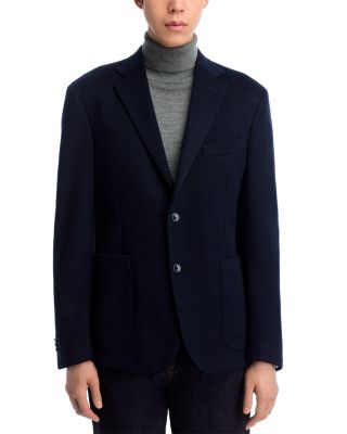 Wool Jersey Unstructured Regular Fit Sport Coat - Exclusive