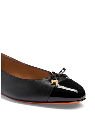 Women's Leather and Patent Leather Ballet Flat