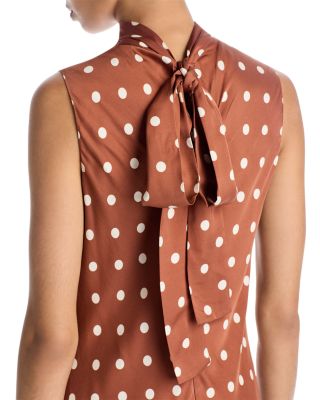 Ennis Satin Midi Dress