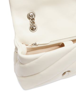 Love Puff Classic Leather Shoulder Bag