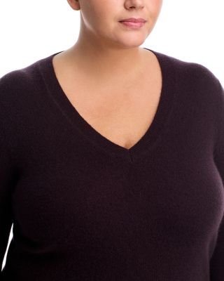 100% Cashmere V Neck Sweater - Exclusive