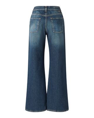 Wanda Wide Leg Jeans in Medium Dark Vintage Wash